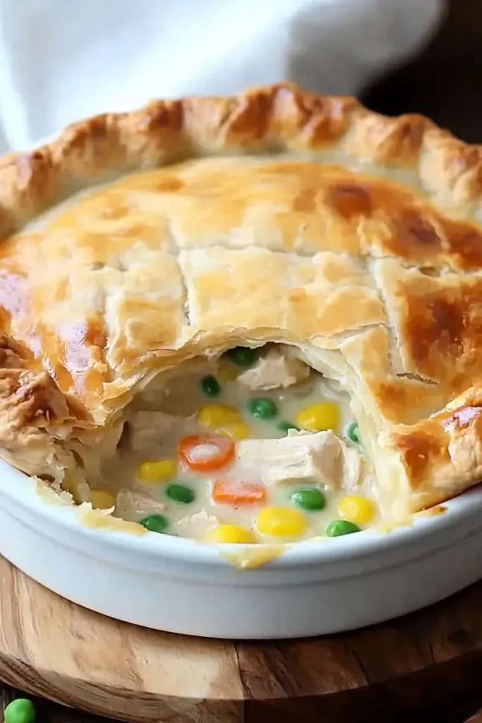 Chicken Pot Pie with Cream of Chicken Soup