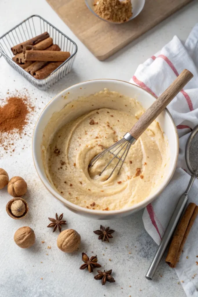 Caribbean Festival Rum Cake batter being mixed