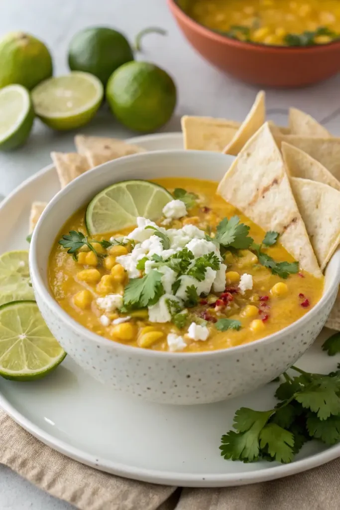 El Salvadoran corn soup recipe