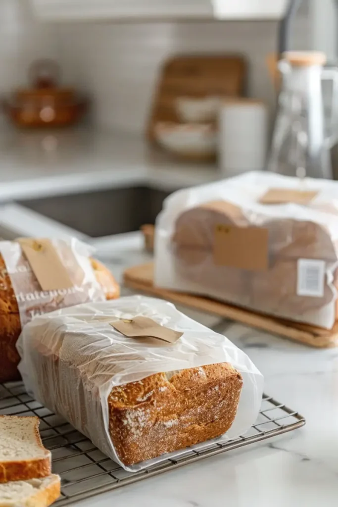 Proper storage for gluten-free sourdough bread