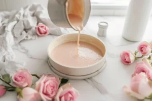 Making Rose Milk Cake step-by-step