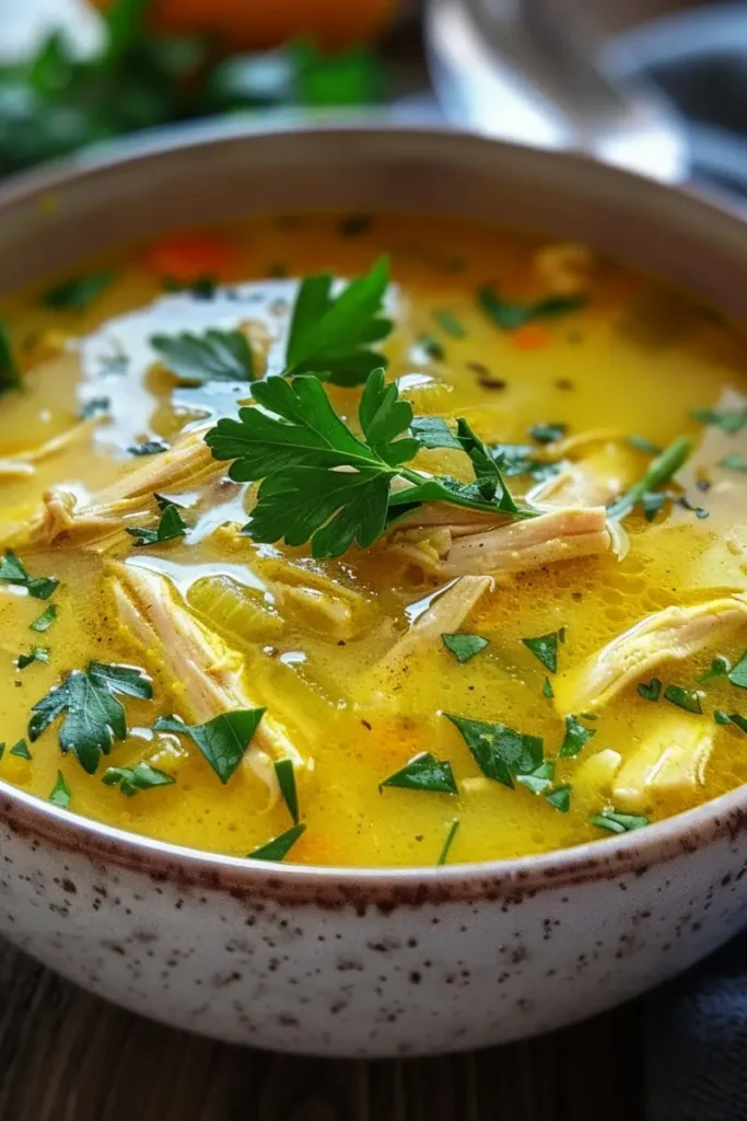 Turmeric Chicken Soup – Arthritis Recipe for Pain Relief